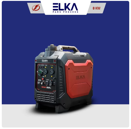 موتور برق 8 کیلو وات سایلنت الکا استارت الکتریکی مدل ELK8000ise