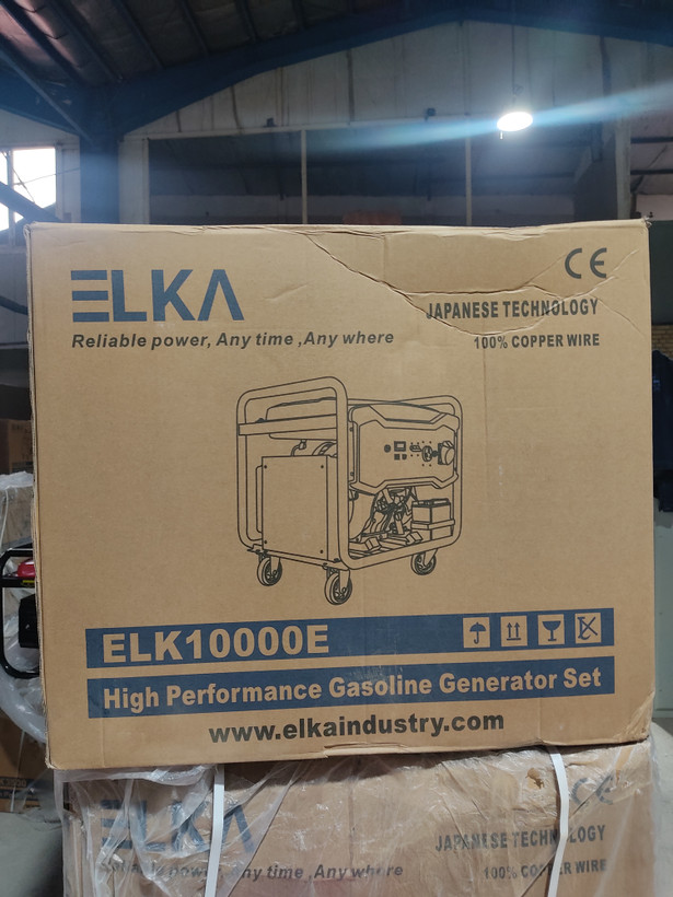 موتور برق بنزینی 10 کیلووات استارت الکتریکی مدل ELK10000E