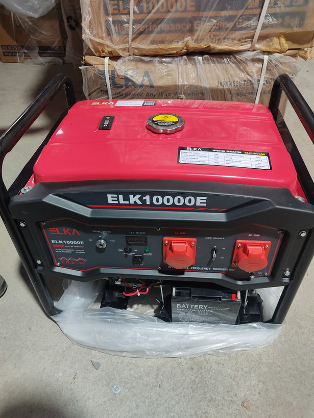 موتور برق بنزینی 10 کیلووات استارت الکتریکی مدل ELK10000E