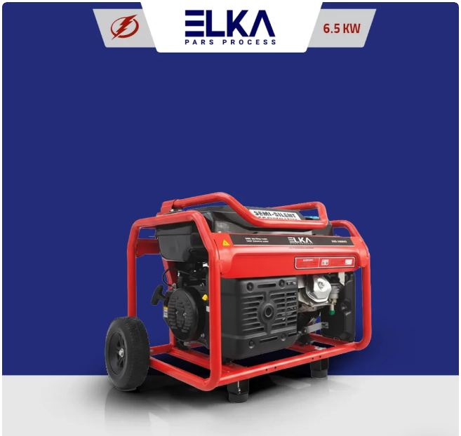 موتور برق بنزینی ۶.۵ کیلووات Elka استارت الکتریکی